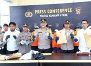 Polres Konut Kembali Tangkap Pengedar 78,54 Gram Sabu