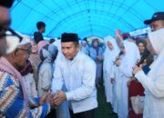 Antusias Ribuan Warga Hadiri Acara Halal Bihalal Darwin-Rhika di Mubar