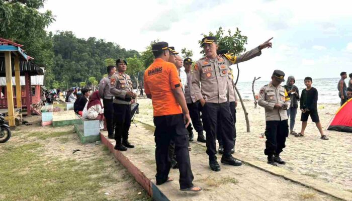 Libur Lebaran 2024, Polres Konut Tingkatkan Pengamanan di Objek Wisata