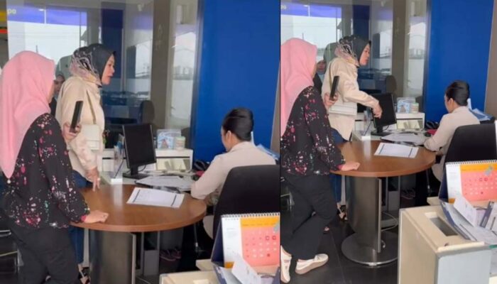 Viral Video Seorang Wanita Diduga Pelakor Dilabrak Istri Sah di Kendari