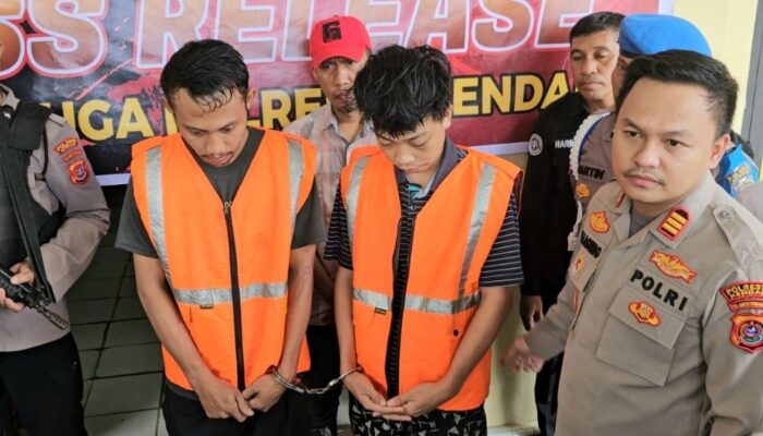 2 Pria di Kendari Nekat Curi 16 Motor Buat Beli Narkoba