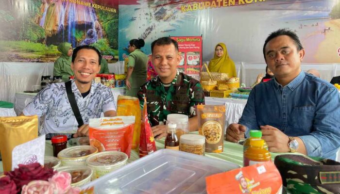 PT GKP dan Kodim 1417 Kendari Berkolaborasi Promosikan Produk Khas Wawonii