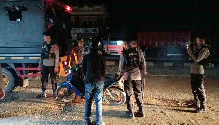 Resahkan Warga, Sejumlah Motor Berknalpot Bogar di Konawe Ditilang Polisi