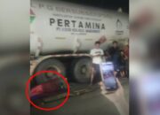 Breaking News! Pengendara Motor Tewas Ditabrak Truk Tangki Gas LPG Pertamina di Konawe