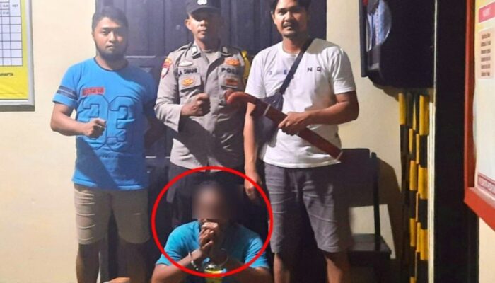 Mabuk Sambil Bawa Parang, Pria di Buton Tengah Diringkus Polisi