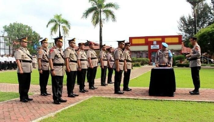 Kasat Reskrim Hingga Kapolsek di Wilayah Polresta Kendari Resmi Berganti