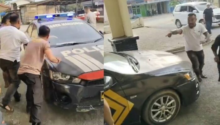 HOAKS! Viral Mobil Polisi Dibawa Kabur Pelaku Pembunuhan Sopir di Kendari