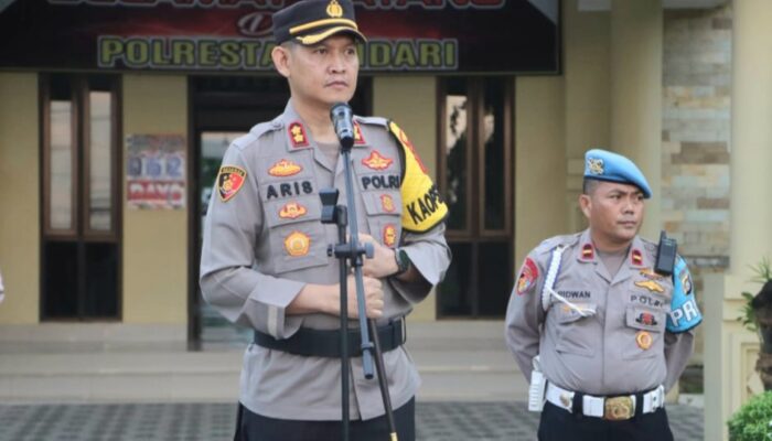 Marak Pelajar Bawa Sajam, Kapolresta Kendari Warning Orang Tua Tingkatkan Pengawasan