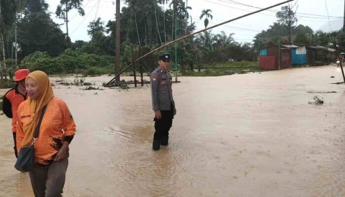 Puluhan Rumah Warga di Konut Kembali Terendam Banjir, TNI-Polri Siaga Evakuasi