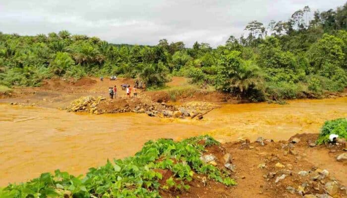 Tragis! Pria di Konut Tenggelam di Sungai Hendak Pergi ke Lokasi Tambang