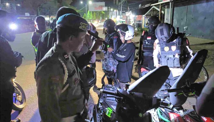 Tekan Kriminalitas, Polresta Kendari Kerahkan Ratusan Personel Patroli Skala Besar