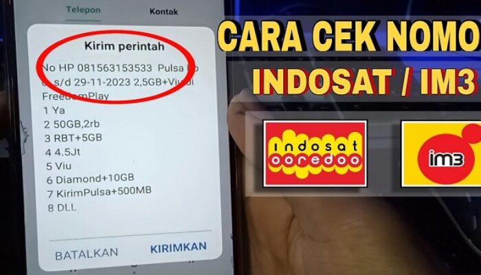 Cara Cek Nomor Indosat Terbaru Tahun 2024