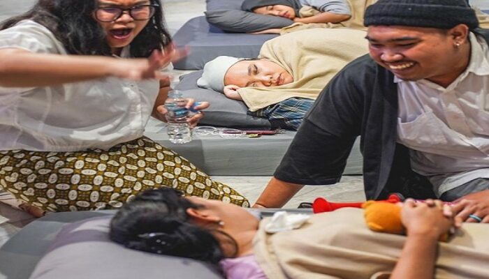 Viral! Lomba Tidur Turut Meriahkan HUT RI Ke-79, Saking Pulasnya Peserta Sampai Susah Dibangunkan