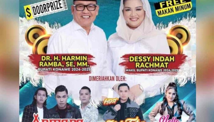 Besok! Armada Band Gelar Konser Diacara Deklarasi Cabup di Konawe