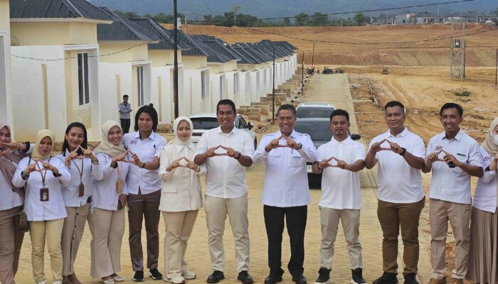 Apresiasi Pengembangan Rumah Subsidi, Direksi Bank BTN Kunjungi A99 Corp Land di Kendari