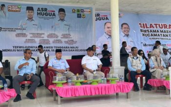 ASR-Hugua Janji Siapkan Beasiswa Hingga Jalan Mulus di Kolaka Timur