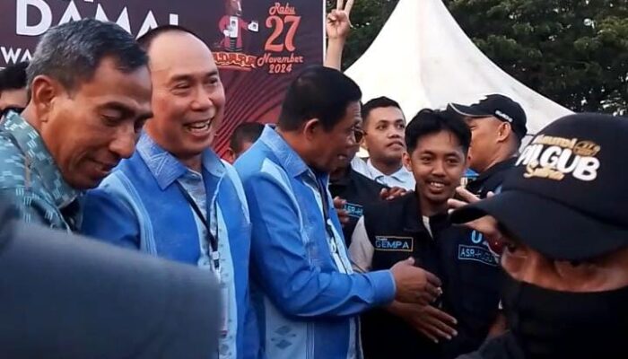 Deklarasi Kampanye Damai, ASR-Hugua Imbau Pentingya Jaga Suasana Kondusif Pemilu 2024