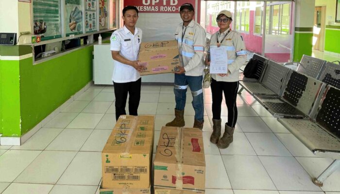 Peduli Gizi Anak, PT GKP Serahkan Bantuan Untuk Program PMT Puskesmas Roko-roko