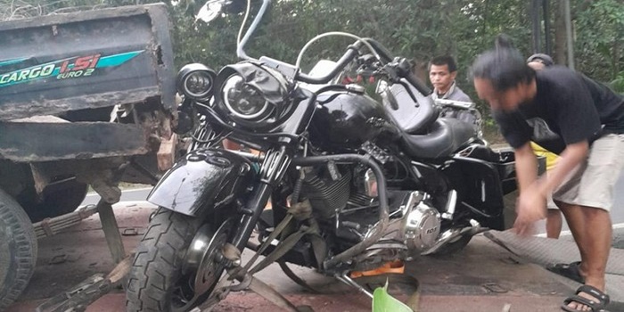 Ruri Repvblik Dikabarkan Mengalami Kecelakaan Saat Touring Moge di Ciamis