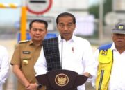 Presiden Jokowi Targetkan Tol Trans Sumatera Tembus 1.100 KM Akhir Tahun Ini