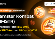 Bittime Rayakan Listing Hamster Kombat, Bagikan Hadiah Total 50 Juta Rupiah $HMSTR