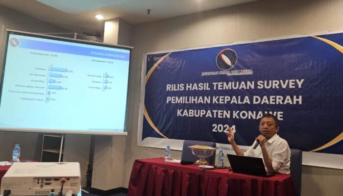 Survei JSI Pilkada Konawe, Posisi Rusdianto-Fachry Teratas Berpotensi Menang Besar