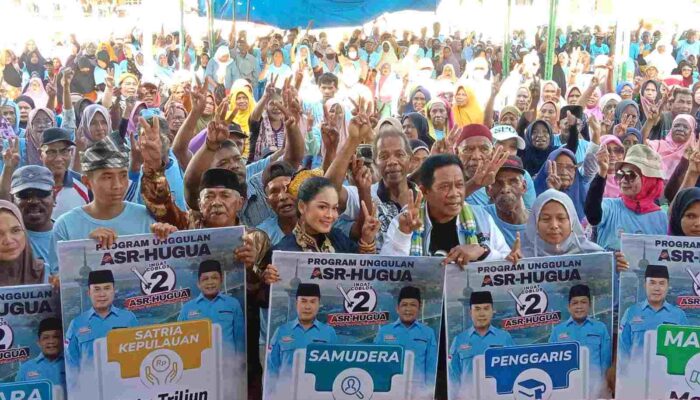 Kampanye di Buton Tengah, Paslon ASR-Hugua Paparkan 8 Program Unggulan