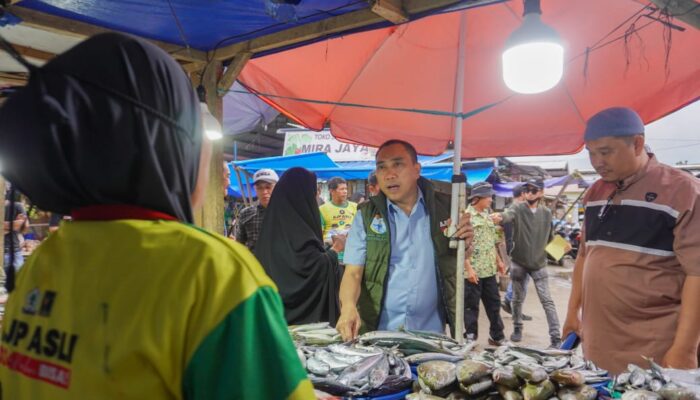 Kunjungi Pasar Panjang, AJP-ASLI Disambut Antusias Para Pedagang