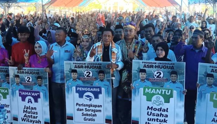 Komitmen ASR-Hugua Porsikan Anggaran Untuk Kemajuan Desa di Mawasangka