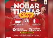 Malam Ini, Polres Kolaka Gelar Nobar Piala Dunia Timnas Indonesia vs Bahrain