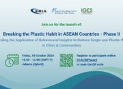 Phase II of ‘Breaking the Plastic Habit in Asia’ to Expand Use of Behavioural Insights