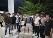 Polres Buteng Kawal Ketat Pengiriman Surat Suara Pilkada 2024 ke Gudang Logistik KPU