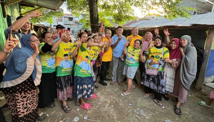 Blusukan di Mandonga dan Puuwatu, AJP-ASLI Ingatkan Jangan Salah Pilih Pemimpin