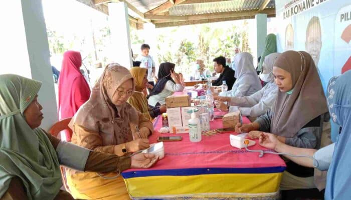 Relawan Medis BERKAH Sultra Inisiasi Layanan Kesehatan Gratis di 12 Kabupaten/Kota