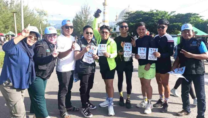 Tim GEMPA Manfaatkan Moment Car Free Day Sosialisasikan ASR-Hugua ke Masyarakat