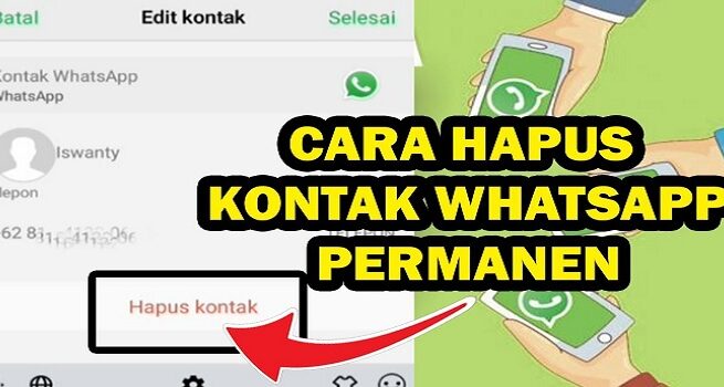 Cara Menghapus Kontak di WhatsApp