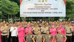 Polda Sultra Naik Pangkat