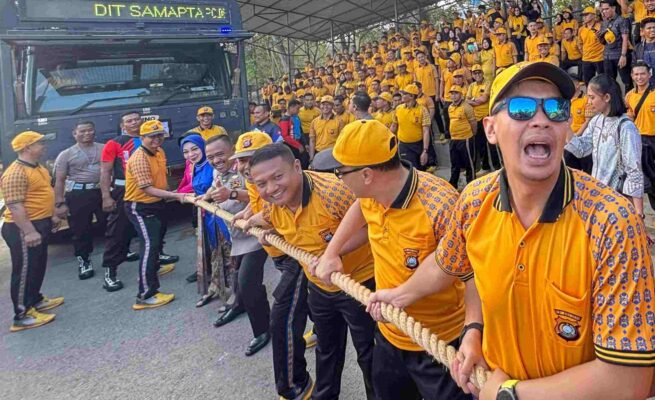 Lomba Tarik Water Canon