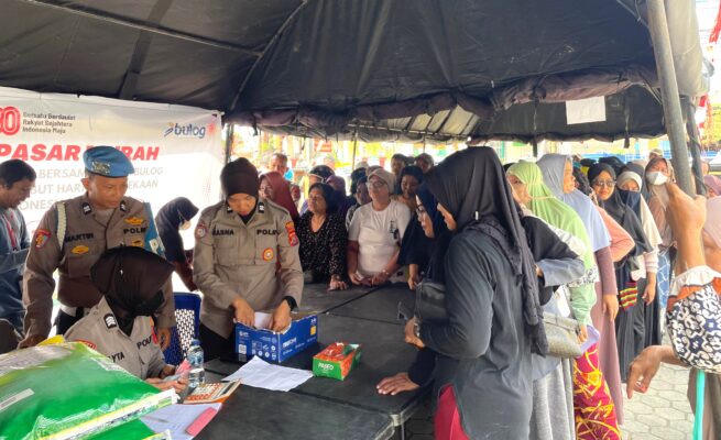 Pasar Murah Polresta Kendari