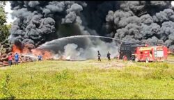 Kebakaran Pabrik Ban