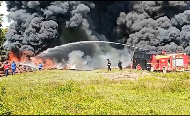 Kebakaran Pabrik Ban