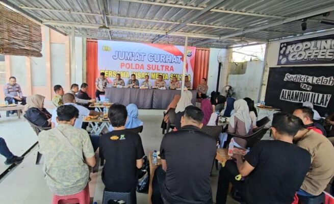 Jumat Curhat Polda Sultra
