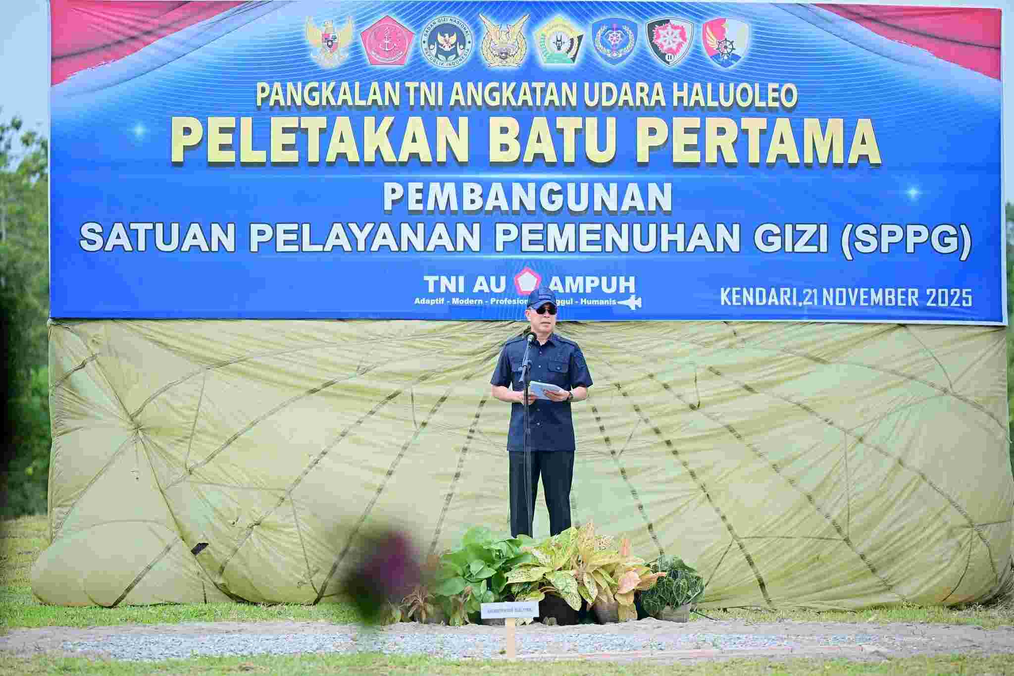 Dapur SPPG Lanud Halu Oleo