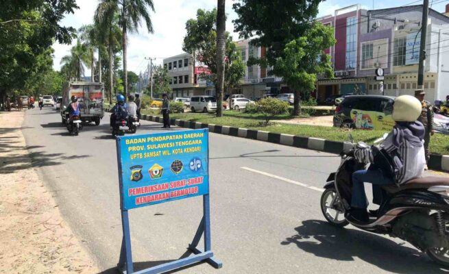 Razia Pajak Kendaraan