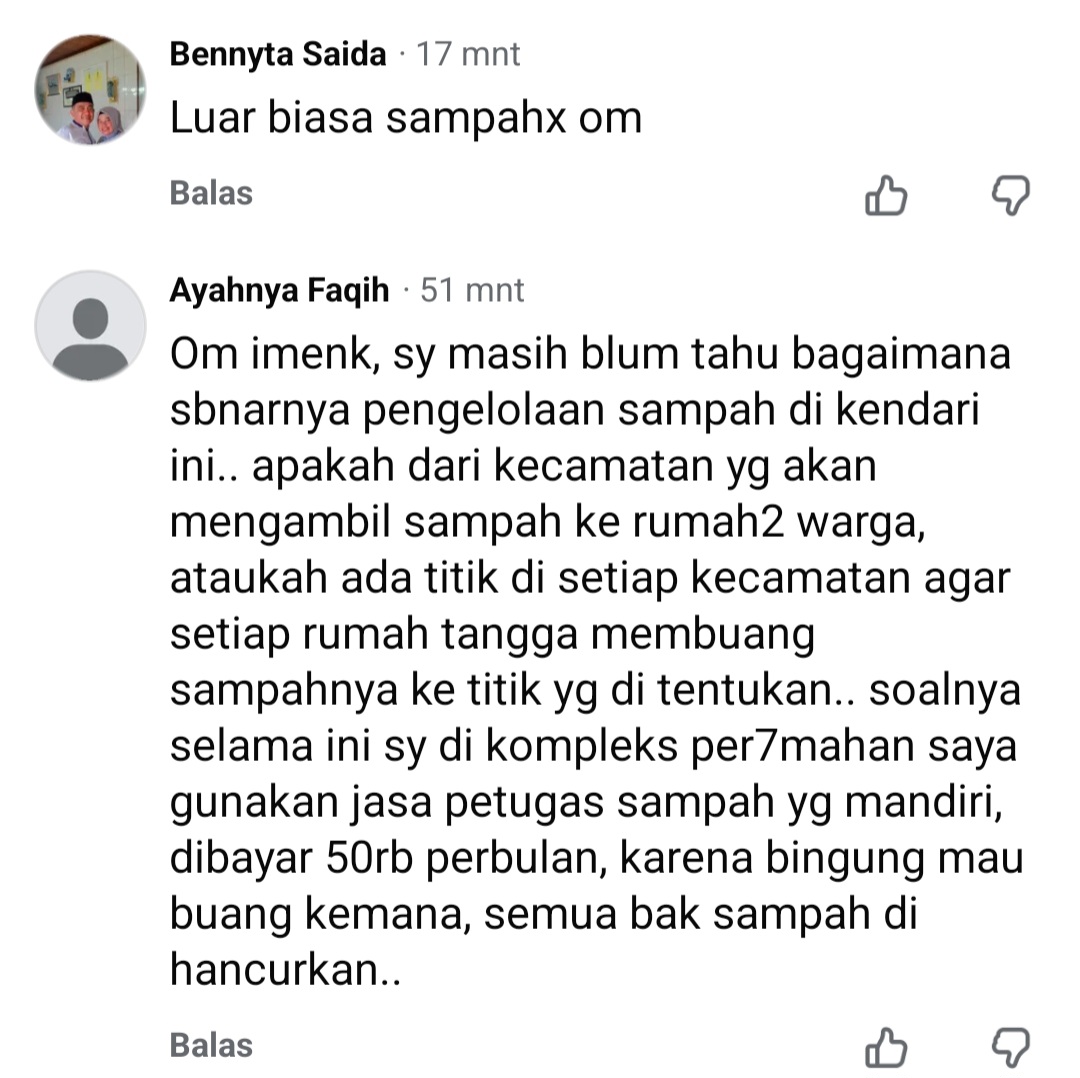 Sampah di Kendari